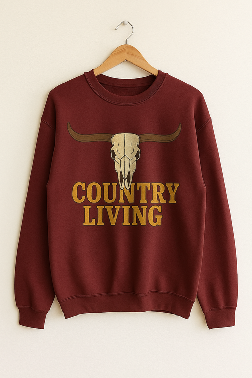 Country Living - Longhorn Skull