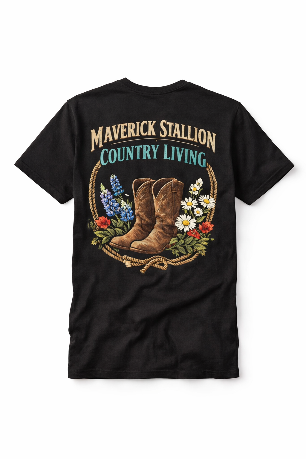 Country Living Tee - Boots On The Ground