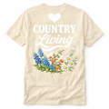 Country Living Tee - Flower