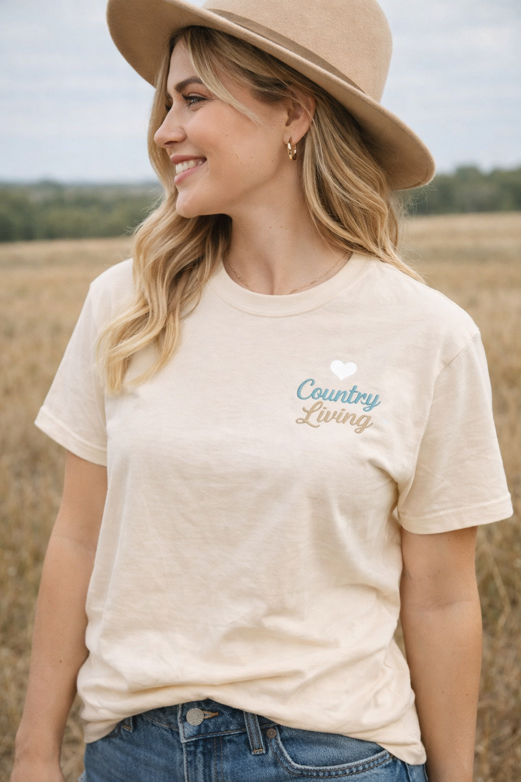 Country Living Tee - Flower